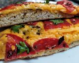 Foto del paso 2 de la receta: PAN NAAN Con🍕Cheddar🧀 y Chorizo Español...!