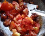 টমেটো, আম সত্ত্ব, খেজুরের চাটনি(Tomato, khejur,aamsatwo chutney recipe in Bengali) রেসিপি ধাপ - 2 ছবি