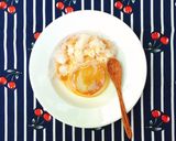 A picture of step 5 of Flan (Caramel Custard).