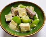 媽媽味絲瓜煨豆腐 (不加水版)的食譜步驟6照片