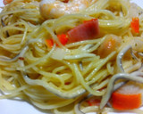 Foto del paso 6 de la receta: Espagueti al ajillo con gambas