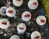 A picture of step 4 of Cranberry Choco Peda.