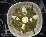 A picture of step 4 of Hari Mircho ka Salan.