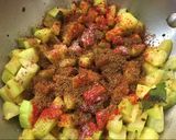 A picture of step 2 of Bottle Gourd sabji.