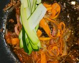 Foto del paso 5 de la receta: Espaguetis con Guanciale y verduras