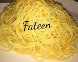 A picture of step 3 of Spl. Spaghetti.