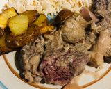 Foto del paso 6 de la receta: Lomo con vino, crema y champiñones