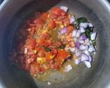 A picture of step 3 of Dalia/broken wheat bath.