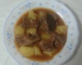 Foto del paso 5 de la receta Patatas guisadas con churrasco