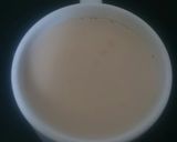 A picture of step 2 of Spiced tea. #4weekschallenge.