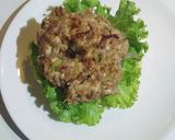รูปขั้นตอนการทำที่ 4 ของ เบอร์เกอร์ข้าวเหนียวลาบหมู