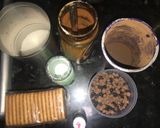A picture of step 1 of Chocolate Cake-Parle G cake.