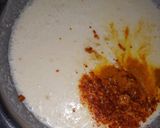 A picture of step 4 of Rajasthani kadhi.