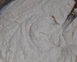 A picture of step 2 of Haldi Patra Pitha/Enduri Pitha(made with turmeric leaves).