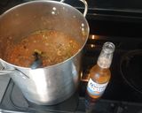 A picture of step 5 of Mateo's Pork Green Chile.