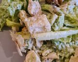 A picture of step 4 of Veg cream salad.