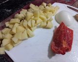 Foto del paso 1 de la receta: Guiso de arroz con arveja, carne y papa