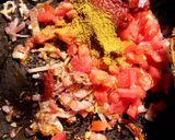 A picture of step 3 of Sweetpotato masala #15minutesorlesscookingcontest.