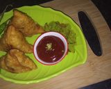 A picture of step 7 of Punjabi Samosas.