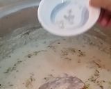 A picture of step 4 of Kheer (rice pudding).