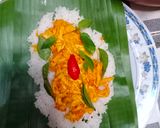Foto langkah ke 4 dari resep Nasi bakar ayam kemangi.