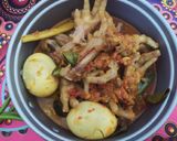 Foto langkah ke 10 dari resep Rica-rica Telor Ceker Ayam.