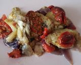Une image de l'étape 1 de Gratin de légumes d'été (vegan).