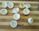 Deviled egg's #teamcontestjoyofcookingladies#Appetizer#festivedi recipe step 2 photo
