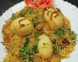 अंडा बिर्याणी (anda biryani recipe in marathi) रेसिपी स्टेप 4 फोटो