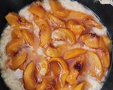 A picture of step 5 of Peach cobbler.