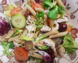 Foto del paso 6 de la receta: Ensalada de pasta con pavo saludable
