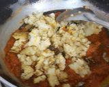 A picture of step 9 of Aloo Bedmi.