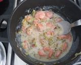 Foto del paso 5 de la receta: Salsa blanca con camarones y brócoli