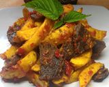 Foto langkah ke 11 dari resep Dendeng sapi+kentang sambalado mudah, praktis,nikmat....