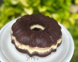 Foto langkah ke 9 dari resep Brownies Ketan Hitam Cream Cheese.