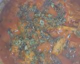 A picture of step 3 of Sindhi Seyal chicken.
