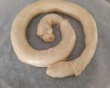Foto del paso 14 de la receta: Ensaimada v4 (con masa madre) y rellena de crema pastelera