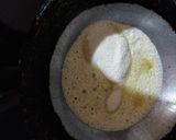 A picture of step 1 of Kesari bath.