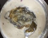A picture of step 4 of Kiwi Basundi.