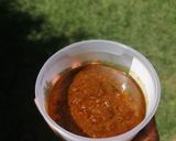 A picture of step 7 of Extra Hot Chilli sauce / schezwan sauce/ Pilipili ya Kukaanga.