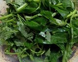 Foto langkah ke 3 dari resep 1011. Cah Kangkung Saus Tiram.