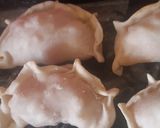 Foto del paso 9 de la receta: Empanadas varias, de Cebolla y queso, Caprese, de pollo, zanahoria y zapallo(coreano)