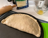 Foto del paso 6 de la receta: Tarta de pollo y espinaca súper cremosa (masa casera!)