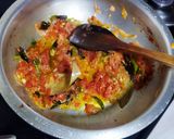 A picture of step 4 of Egg biryani.