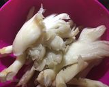 Foto langkah ke 1 dari resep Sate Jamur Tiram Sambal Kecap (Bakar Teflon).