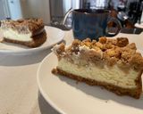 Foto langkah ke 7 dari resep Apple Crumble Cheesecake.