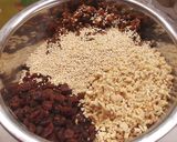 Müzliszelet dióval datolyával recept fázis 2 fotója
