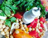 Foto del paso 3 de la receta: Hamburguesas veganas de garbanzos