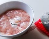 Hình bước làm 1 của món CHÁO trứng bắc thảo