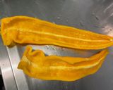 Une image de l'étape 7 de Émincé de poulet mariné au chutney, oignon et poivrons bicolores.